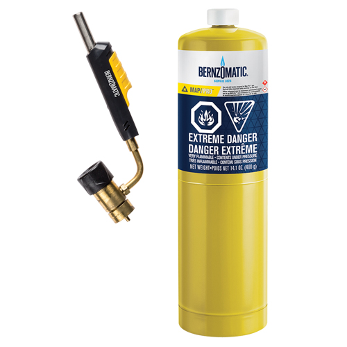 Bernzomatic Trigger-Start Swivel Head Torch Kit, Propane Solutions industrielles ALPHA