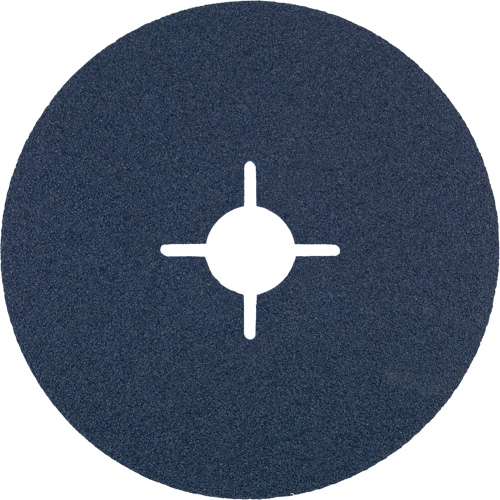 Disque de ponçage en fibre de r&eacute;sine, Zirconium, 36, 5" Dia x 7/8" Arbre Solutions industrielles ALPHA