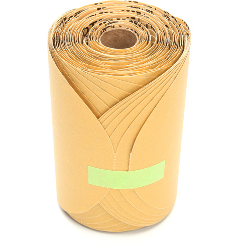 Stikit Gold Paper 216U Disc Roll, Aluminum Oxide, 6" W x 87' L, P220 Grit Solutions industrielles ALPHA