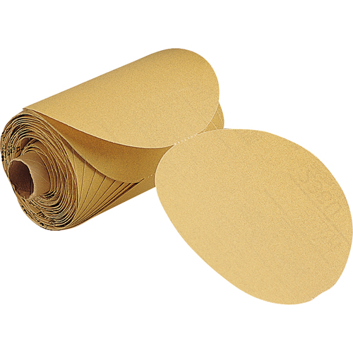 Rouleau de disques en papier 236U Stikit, 5" dia., Grain P100, Oxyde d'aluminium Solutions industrielles ALPHA