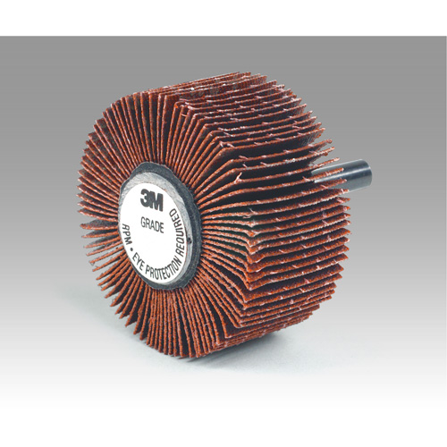Flap Disc 747D, Aluminum Oxide/Ceramic, 60 Grit, 1" x 1" x 1/4" Solutions industrielles ALPHA