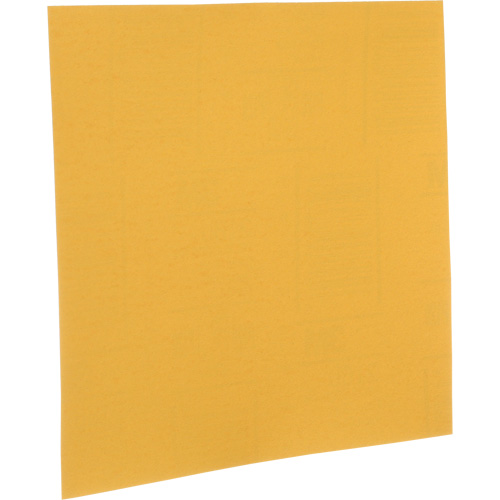 Disque abrasif dor&eacute; en rouleau de papier Stikit, 9" x 11", Grain P100, Oxyde d'aluminium Solutions industrielles ALPHA