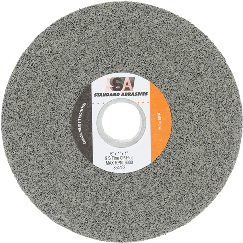 Standard Abrasives General Purpose Plus Wheel, 6" x 1", 1" Arbor, Silicon Carbide Solutions industrielles ALPHA