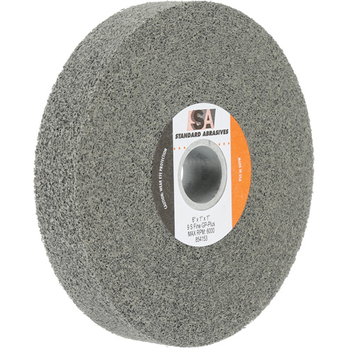 Standard Abrasives General Purpose Plus Wheel, 6" x 1", 1" Arbor, Silicon Carbide Solutions industrielles ALPHA