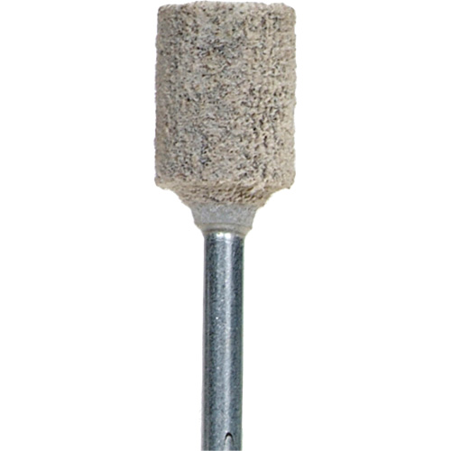 Pointe mont&eacute;e en fibre de coton, A0, Oxyde d'aluminium, 3/8" dia., 1-1/2" lo, 80 Grain Solutions industrielles ALPHA