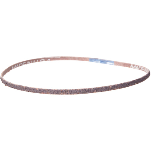 Metalite&reg; Cloth File Sanding Belt, 1/4" W x 24" L, Aluminum Oxide, 60 Grit Solutions industrielles ALPHA