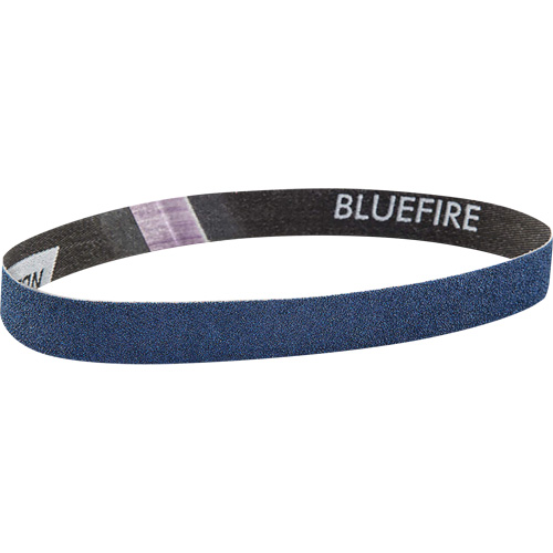 BlueFire Cloth File Belt, 3/4" W x 18" L, Zirconia Alumina, 120 Grit Solutions industrielles ALPHA