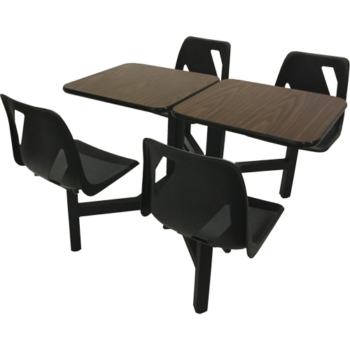 Four Seat Double Top Cluster Seating Solutions industrielles ALPHA