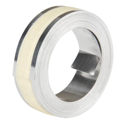 Ruban d'aluminium pour &eacute;tiquetage en relief, 12,7 mm x 16', Aluminium Solutions industrielles ALPHA