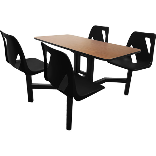 Four Seat Floor Cluster Seating Solutions industrielles ALPHA
