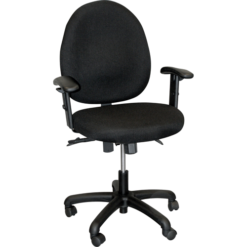 900 Series Mid-Back Ergonomic Steno Chair, Drafting, Adjustable Height, 250 lbs. Capacity Solutions industrielles ALPHA