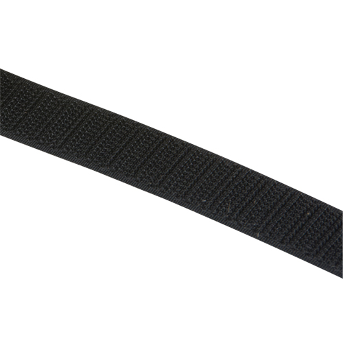 Ruban d'attaches, Crochet, 25 vg x 3/4", Cousu, Noir Solutions industrielles ALPHA