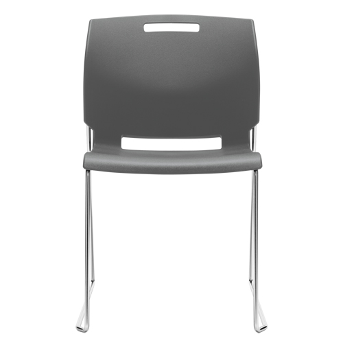 Chaise, Plastique, Hauteur 32-1/2", Capacit&eacute; 300 lb, Gris Solutions industrielles ALPHA