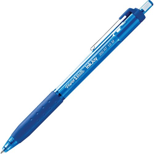 Stylo Inkjoy 300RT, Bleu, 1 mm, R&eacute;tractable Solutions industrielles ALPHA