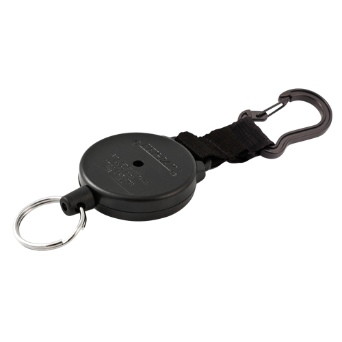 Porte-cl&eacute;s Securit, Polycarbonate, C&acirc;ble 48", Fixation Mousqueton Solutions industrielles ALPHA