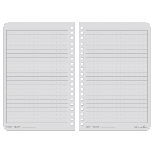 Side-Spiral Notebook, Soft Cover, Black, 64 Pages, 4-5/8" W x 7" L Solutions industrielles ALPHA