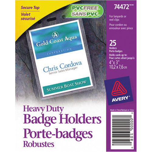 &eacute;tui robuste pour badge Solutions industrielles ALPHA