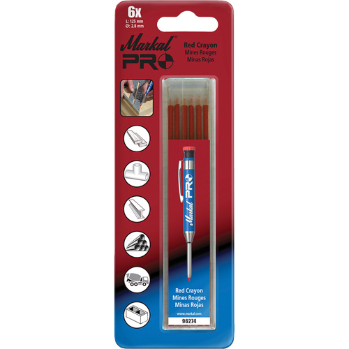 Recharge pour marqueur m&eacute;canique PRO Markal, 2,8 mm Solutions industrielles ALPHA