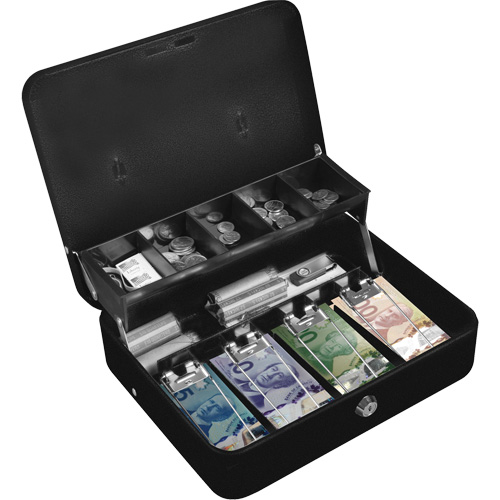 Tiered-Tray Deluxe Cash Box Solutions industrielles ALPHA
