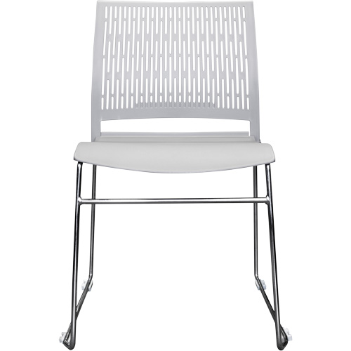 Activ Series Stacking Chairs, Polypropylene, 32-3/8" High, 275 lbs. Capacity, Grey Solutions industrielles ALPHA