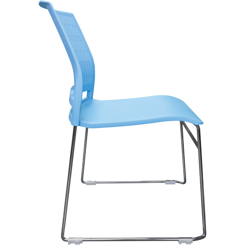 Activ Series Stacking Chairs, Polypropylene, 32-3/8" High, 275 lbs. Capacity, Blue Solutions industrielles ALPHA