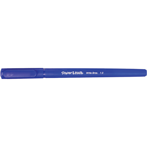 Paper Mater&reg; Write Bros&reg; Ball Point Pen, Blue, 1 mm Solutions industrielles ALPHA