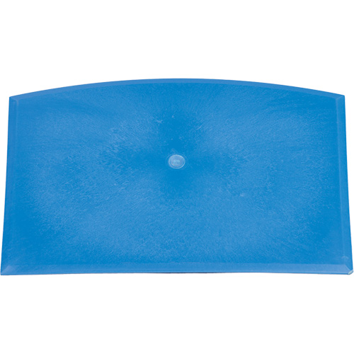 T&ecirc;te de binette pour service alimentaire, Bleu, 8" la x 11-1/4" lo Solutions industrielles ALPHA