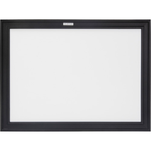 Tableau blanc &agrave; cadre MDF noir, Effacement &agrave; sec/Magn&eacute;tique, 24" la x 18" h Solutions industrielles ALPHA