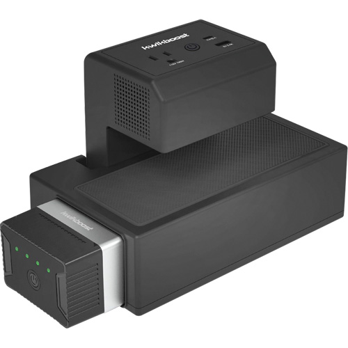 Poste de recharge &agrave; pince pour bureau KwikBoost EdgePower Solutions industrielles ALPHA