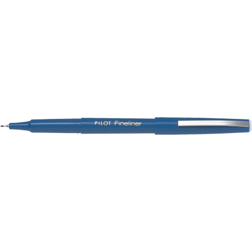 Fineliner Pen, Blue, Fine Tip Solutions industrielles ALPHA