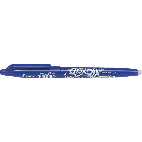 Stylo &agrave; bille roulante Frixion, Bleu, 0,7 mm Solutions industrielles ALPHA