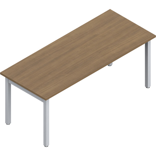 Table bureau Newland, 29-7/10" lo x 72" la x 29-3/5" h, Cerise Solutions industrielles ALPHA