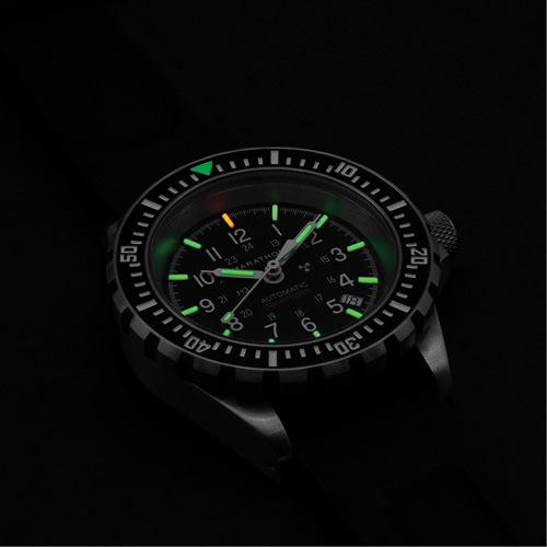 Large Diver's Automatic Watch, Digital, Battery Operated, 41 mm, Black Solutions industrielles ALPHA