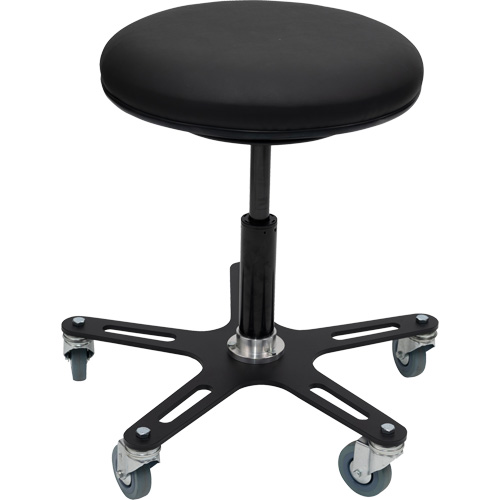 OmniStool Industrial Stool, Mobile, Adjustable, 22-1/2", Vinyl Seat Solutions industrielles ALPHA