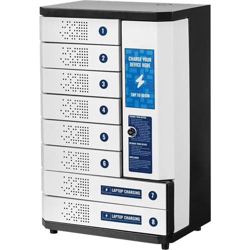 KwikBoost&reg; 8-Bay Self-Service Charging Locker Solutions industrielles ALPHA