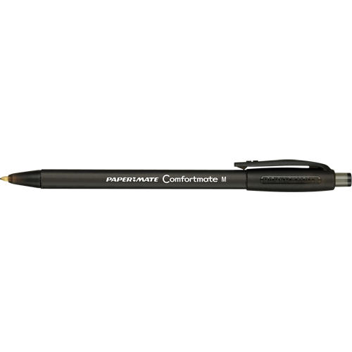 ComfortMate Pen, Black, 1 mm, Retractable Solutions industrielles ALPHA