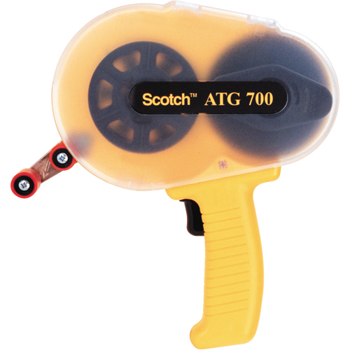 Pistolet applicateur d'adh&eacute;sif &agrave; ruban de transfert ATG 700 de Scotch Solutions industrielles ALPHA