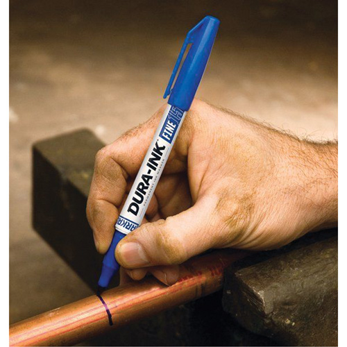 Dura-Ink&reg; Markers - #15, Blue, Fine Tip Solutions industrielles ALPHA