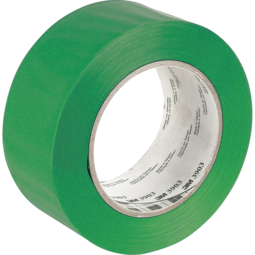 Rubans adh&eacute;sifs en vinyle 3903, 50 mm (2") la x 45,5 m (149,25') lo, 6,3 mils, Vert Solutions industrielles ALPHA