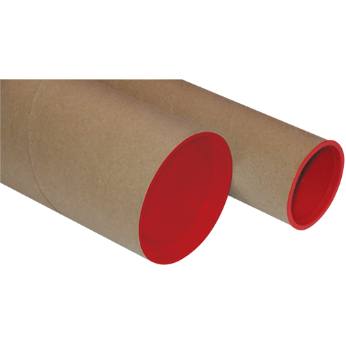 Plug-Seal Mailing Tubes, Round, 2" W x 31" L Solutions industrielles ALPHA
