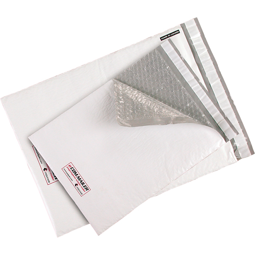 XPak Polyethylene Bubble Mailers, Polyethylene, 10-1/2" W x 16" L Solutions industrielles ALPHA
