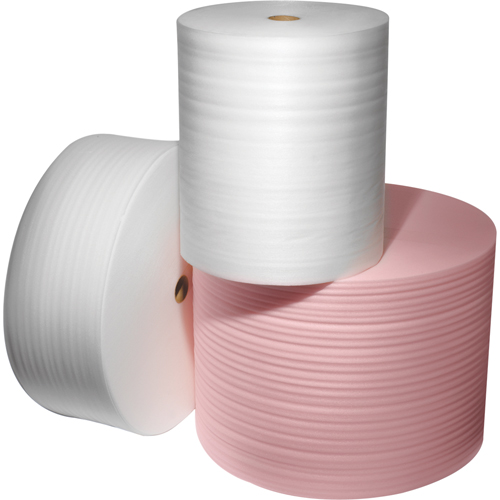 Rouleau de mousse Air Foam, R&eacute;gulier, &eacute;paisseur 1/8", 18" la x 550' lo Solutions industrielles ALPHA