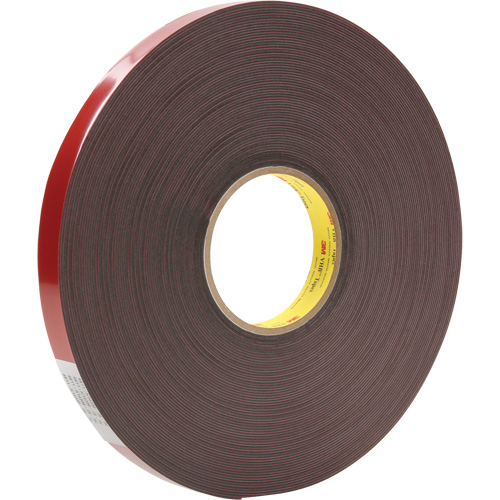 Ruban VHB, 33 m (108') lo x 24 mm (1") la, 1,1 mil, Acrylique Solutions industrielles ALPHA