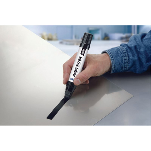 Marqueurs &agrave; peinture Pro-Max, Liquide, Blanc Solutions industrielles ALPHA