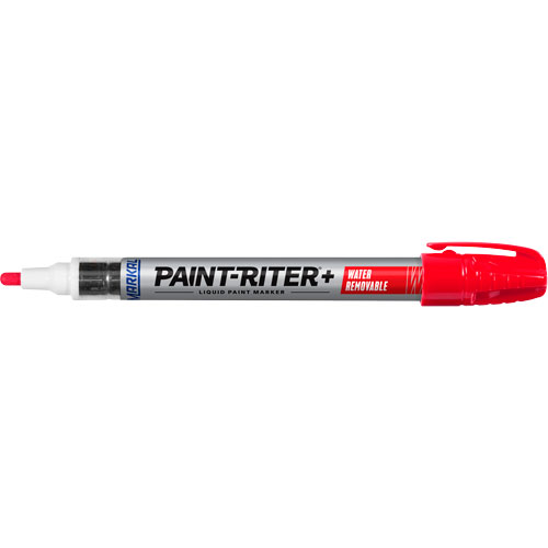 Paint-Riter&reg;+ Water Removable Paint Marker, Liquid, Red Solutions industrielles ALPHA