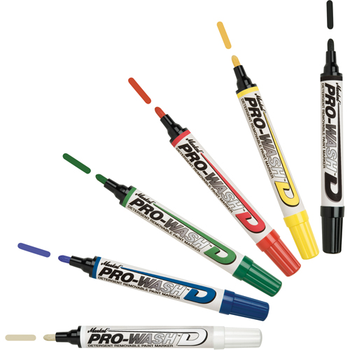 Paint-Riter&reg;+ Water Removable Paint Marker, Liquid, Red Solutions industrielles ALPHA