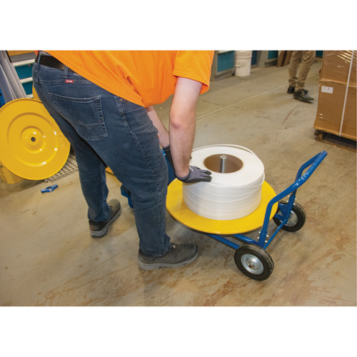 Distributeur de feuillards, Feuillard Polyester/Acier/Polypropyl&egrave;ne, Dia de noyau 16"/8", largeur de rouleau 3"/8"/6" Solutions industrielles ALPHA