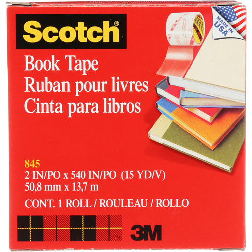 Ruban pour la r&eacute;paration de livres Scotch Solutions industrielles ALPHA