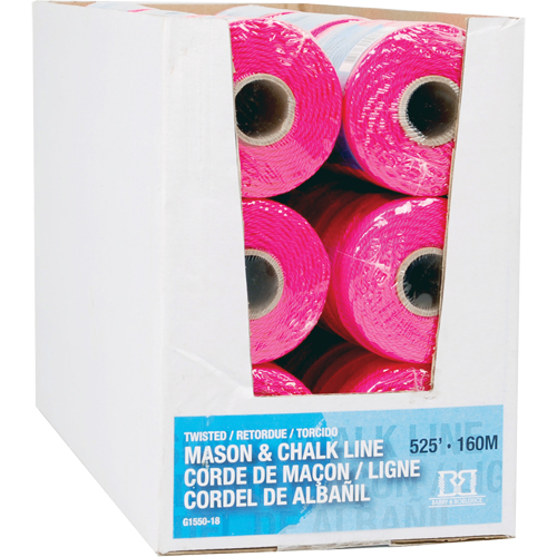 Mason/Chalk Line Rope, 525', Nylon Solutions industrielles ALPHA