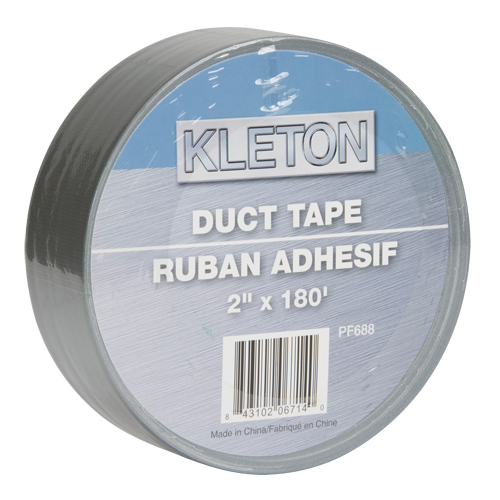 Ruban adh&eacute;sif de cat&eacute;gorie utilitaire, 9 mils, Argent, 50 mm (2") x 55 m (180') Solutions industrielles ALPHA